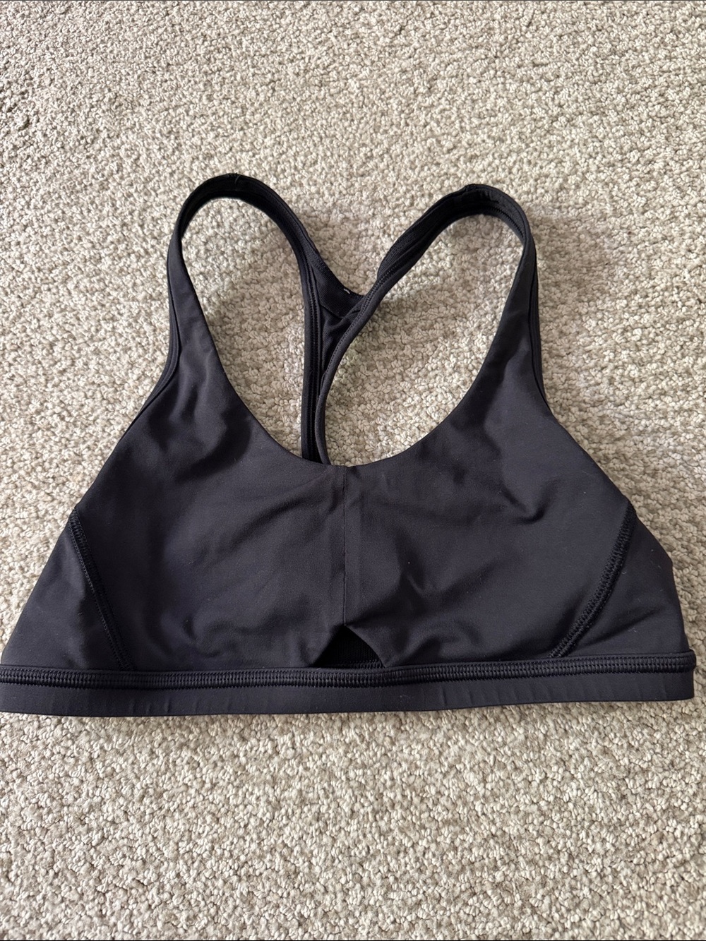 Lululemon Black Racerback Sports Bra - Women Intimates & Sleepwear